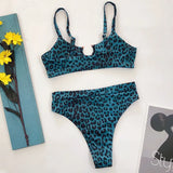 New Sexy Bikinis Set Women High Waist Bikini Swimsuit Swimwear Summer Female Thong Brazilian Set Bathing Suit