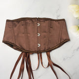 New Color Butts Of The Fasciad Noodles Short-Singed 16Cm3 Buckle Fish Bone Support Lumbar Seal Lolita Waist