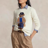 New Women's Fashion Temperament Cross V-Neck Bat Pack Hip Knitted