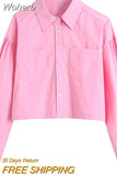 Women Summer Loose Shirts Blouses Tops 2023 Solid Casual Turn-down Collar Female Fashion Elegant Poplin Top CC3202-Outfit