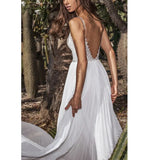 2022 Summer Boho Women White Lace Maxi Dress Chiffon Floor Length Sexy Backless Long Tunic Beach