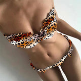 New Red Ruflle Swimsuit Women Sexy Bikinis Set Low Waist Swimwear Female Brazilian Push Up Bikini Set Bathing Suit