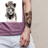 Waterproof Temporary Tattoo Sticker Pirate Ship Skull Flag Tatoo Water Transfer Fake Tatoo Flash Tatto Woman Man Kid 14.8*21