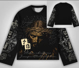 Long-Sleeved Blouse Loose Statue Of Liberty Chao Street Youth