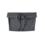Trendy Women's Dress Sexy Flanging Tie Short Style Small Wipes + Waist Lift Hip Slimming Shorts Two Suits-Outfit
