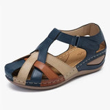 Fashion Women Sandals Sli On Round Female Slippers Casual Comfortable Outdoor Fashion Sunmmer Plus Size Shoes