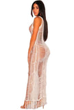 Hollow Out Knitting Cover Up