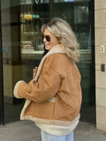 Autumn And Winter Women's Retro Fur Coat Collar Loose Fur Coat Women