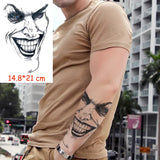 Waterproof Temporary Tattoo Sticker angry wolf mountain tatoo water transfer fake tatoo flash tatto Woman Man kid 14.8*21