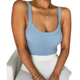 Woherb Women's Wear 2023 New Summer Sexy Slim Show Thin Inside The Condole Belt Jumpsuit Woman-Outfit