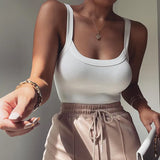 Woherb Women's Wear 2023 New Summer Sexy Slim Show Thin Inside The Condole Belt Jumpsuit Woman-Outfit