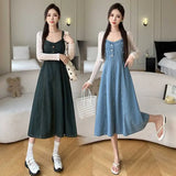 And Summer 2025 New Small French Long-Term Collection Waist Thin Design Retro Cowboy Strap