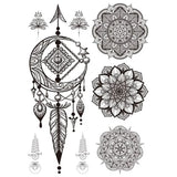 Pink Bloom Rose Water Transfer Fake Tattoo Stickers Women Body Chest Art Temporary Waist Bracelet Flash Tatoos Flower For