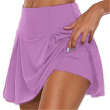 Golf Sport Einfarbig Workout Volleyball S-5XL Tennis Running Skort Athletic Athletisch FitnessSeaside Sandy Beach