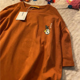 Japanese Woman Tshirts Oversized Kawaii Short Sleeves Summer T-shirts Grunge Aesthetic O-Neck Tokyo Women Clothes Y2k T