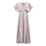 2025 New Women's Temperament Silk And Simoufry