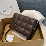 Popular Rhombus Women's Bag 2022 New Fashion Simple Texture Shoulder Bag Trend All-match Messenger Bag Women Luxury