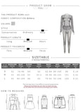 Kliou Mesh Striped Two Piece Set Women Sheath Body-Shaping High Street Sexy Hipster Long Sleeve O-Neck Female Streetwear