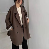 Suit Jacket Women 2025 Spring And Autumn New Fashion Korean Version Of Loose College Style Suit Women's Top