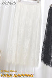 Women One Layer All Match Outer Tulle Skirt Elastic Waist Black Tutu A-line Long Skirt QT2180-Outfit