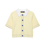 New Fashion Temperament Women's Shirt Knitted Coat