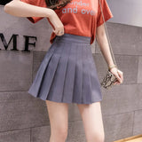 Sexy Women Pleated Skirt Summer High Waist Chic A Line Ladies Pink Mini Skirt Korean Zipper Preppy Style Girls Dance