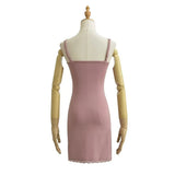 Fashion Women's Sexy Hot Girls Lace Breast Cushion Suspender Dress Spring And Summer Fashionable Hip Skirt-Outfit