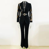 New Star Temperamental Diamond Hot Diamond Belt Suit Two