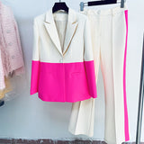 Star Fashion New Professional Suit A Buckle Color Suit + Flare-Dancing Set Two
