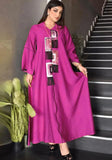 Print Fringed Muslim