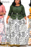 Plus Size Christmas Dress African Dresses For Women Clothing Winter Dashiki Robe Femme Party Maxi Dress African Clothes-Outfit