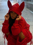 Fall Casaul Cute Long Ear Long Sleeve