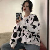 Japan Cartoon Hip Hop Hoodie Sweatshirt Oversize Women Spring Autumn Funny Punk Hoodies Tops Females Clothes Hoodie