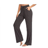 Autumn New Fashion Empire Bandage Women's Long Pants 2021 Casual Loose Solid Pocket Ladies Straight-leg Pants Pluse