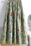 Spring Stitching Jacquard Floral Embroidery Mid-length A-line Skirt Women's High Waist Chic Elegant Skirt QT1676-Outfit