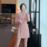 And Autumn High-Grade Thin 2025 Wind Coat Women's Long Spring And Autumn New Double Row Buckle Long Suit