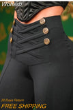 Print High Waist Butt Lift Skinny Pants Women Leggings Pencil Slim Fashion Casual Sexy Pants Trousers-Outfit