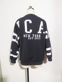 Women's Casual Fashion Letter Print Thicken And Loose Round-Neck Long-Sleeved