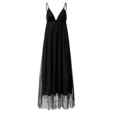 Sexy Dress Sleeveless Deep V Neck Formal Evening Party Maxi Dresses Ball Prom Gown Elegant Long Dress vestido de