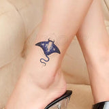 Water Transfer Sexy Tattoo Swallow Bird Tattoo Body Art Waterproof Temporary Fake Flash Tattoo for Man Woman Kid