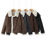 New Women's Fur Coat Special Craft Piece Lamb Wool