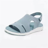2021 New Summer Women Sandals Sexy Shoes Crystal Casual Woman Flats Buckle Strap Ladies Fashion Beach Shoe Big