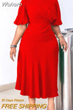 Women Vintage Midi Dress 2023 Summer White Formal Occasion Dresses Casual Ladies Party Elegant Bandage Dress Vestidos-Outfit