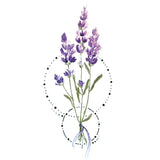 Waterproof Temporary Tattoo Stickers Black Somnus Flower Plant Small Size Tatto Flash Tatoo Fake Tattoos for Man Kid Girl