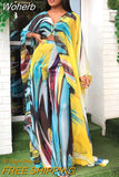 African Clothes for Women Two Piece Set Dashiki 2023 Fashion Long Dress Sets Pants Suits Outfits Party Dresses Plus Size-Outfit