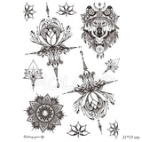 Pink Bloom Rose Water Transfer Fake Tattoo Stickers Women Body Chest Art Temporary Waist Bracelet Flash Tatoos Flower For