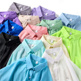 Loose Women Thin Shirt Summer Long Sleeve Perspective Beach Button Up Tops Fashion Solid Casual Ladies Chiffon Sun