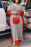 African Clothes for Women Two Piece Set Dashiki 2023 Fashion Long Dress Sets Pants Suits Outfits Party Dresses Plus Size-Outfit