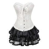Court-Sleaf-Sleaf-Sedosom Set Rules Lotus Leaf Lace-Lace-Up