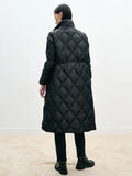 Winter 90% Ultra Light Duck Down Jacket Women Long Puffer Coat Thin Female Lightweight Parkas Ladies Feather